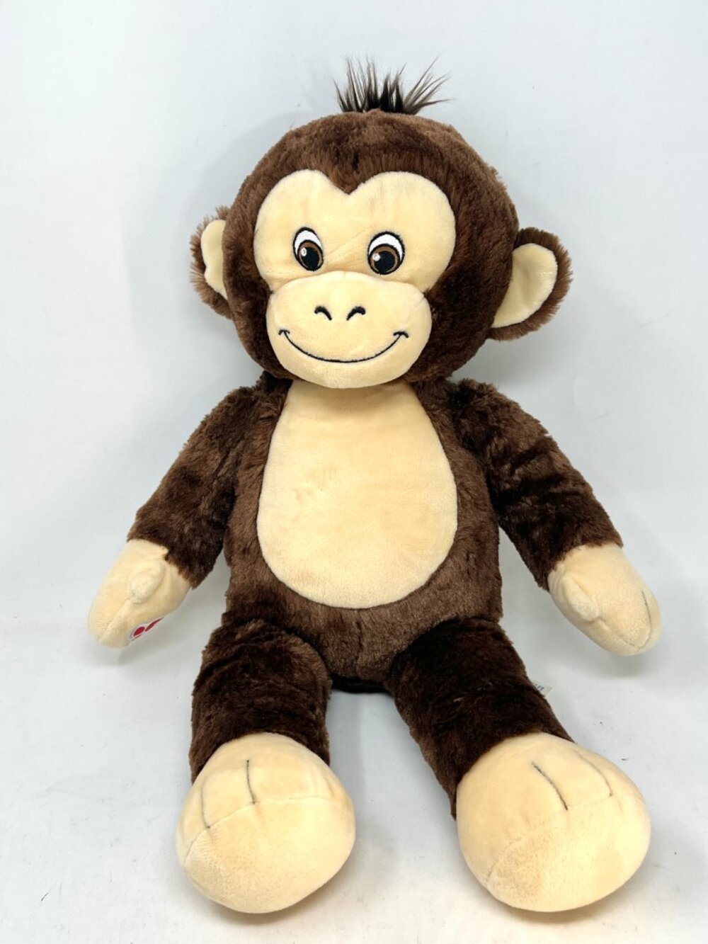 Build A Bear Workshop Brown Smiley Monkey 2020 Plush BABW Chimp